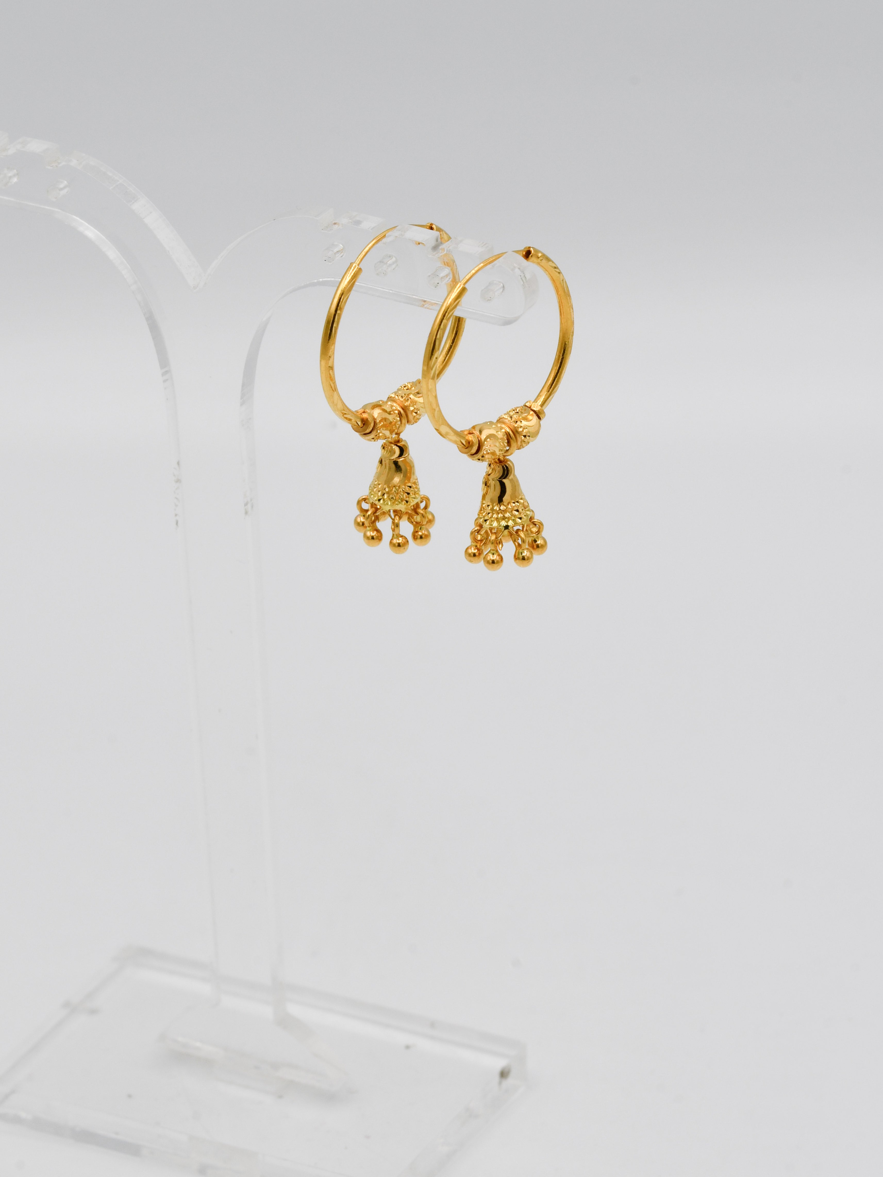 22ct Gold Ball Bali - Roop Darshan