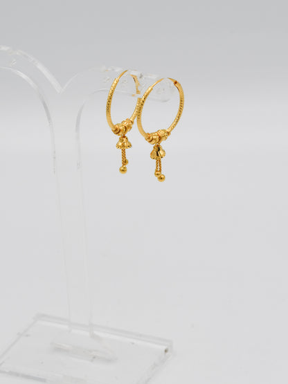 22ct Gold Ball Bali - Roop Darshan