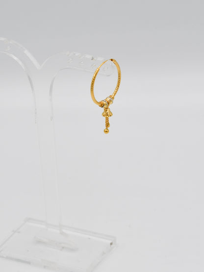 22ct Gold Two Tone Ball Bali - Roop Darshan