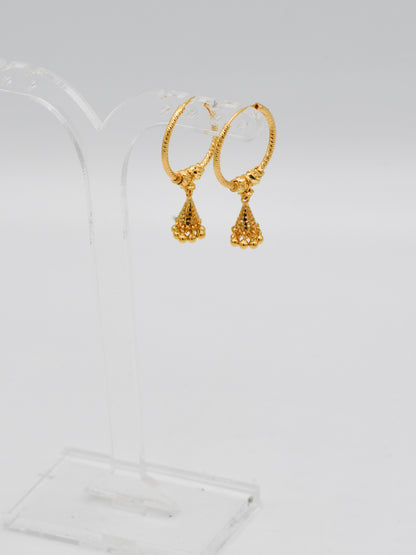 22ct Gold Ball Bali - Roop Darshan