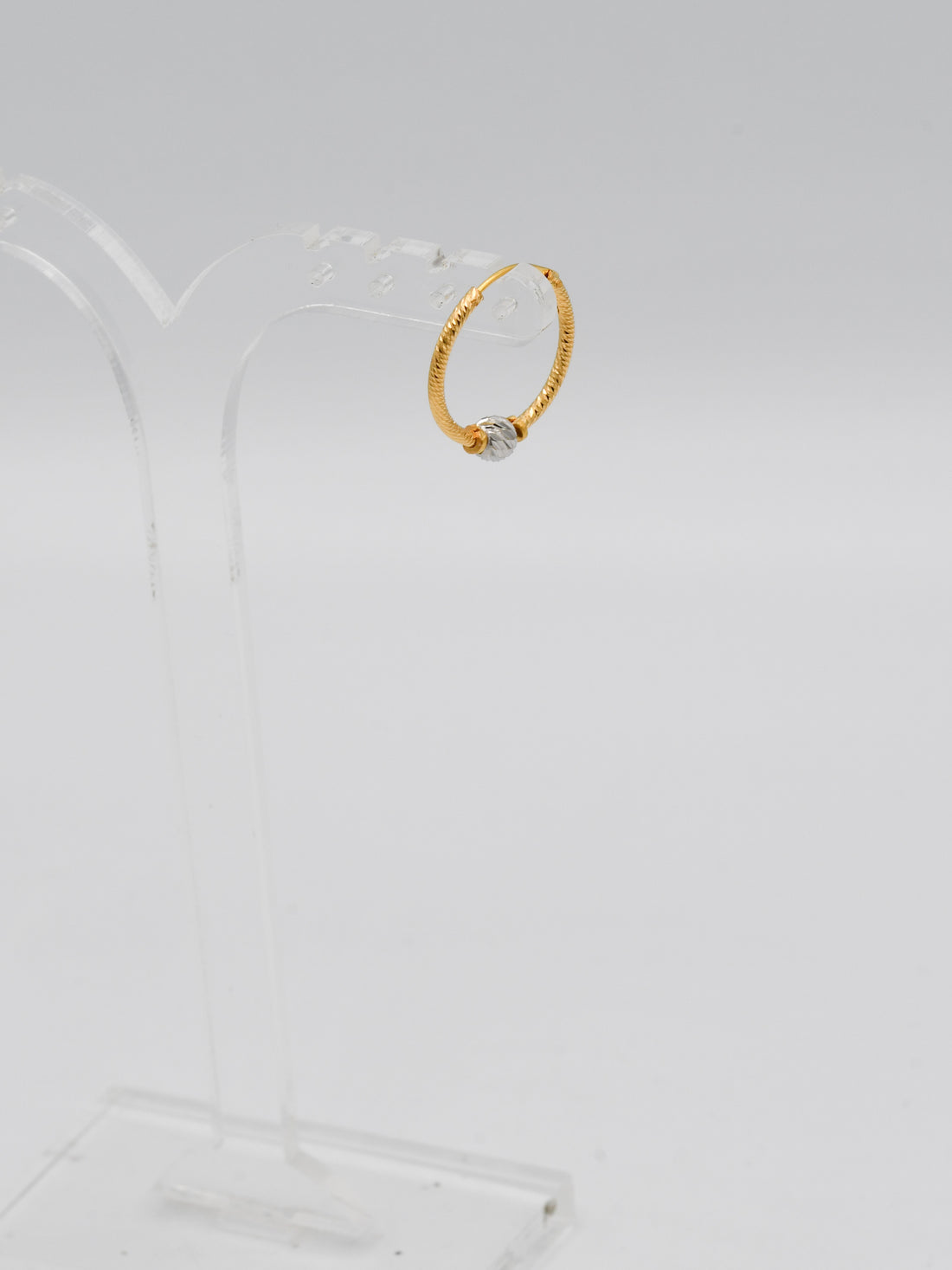 22ct Gold Two Tone Ball Bali - Roop Darshan