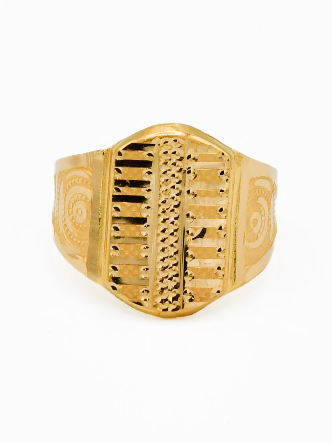 22ct Gold Mens Ring - Roop Darshan