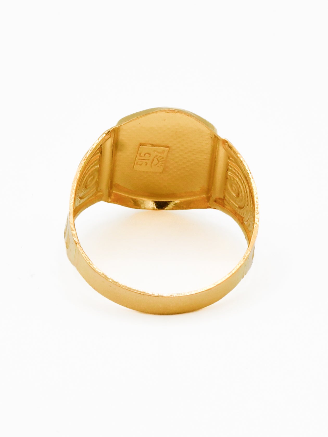 22ct Gold Mens Ring - Roop Darshan