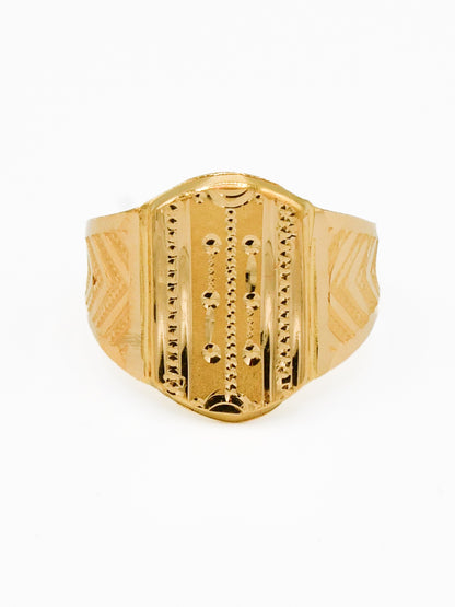 22ct Gold Mens Ring 3.13 GMS - Roop Darshan