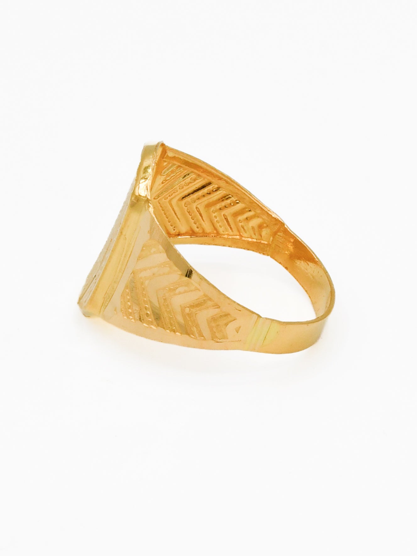 22ct Gold Mens Ring 3.13 GMS - Roop Darshan