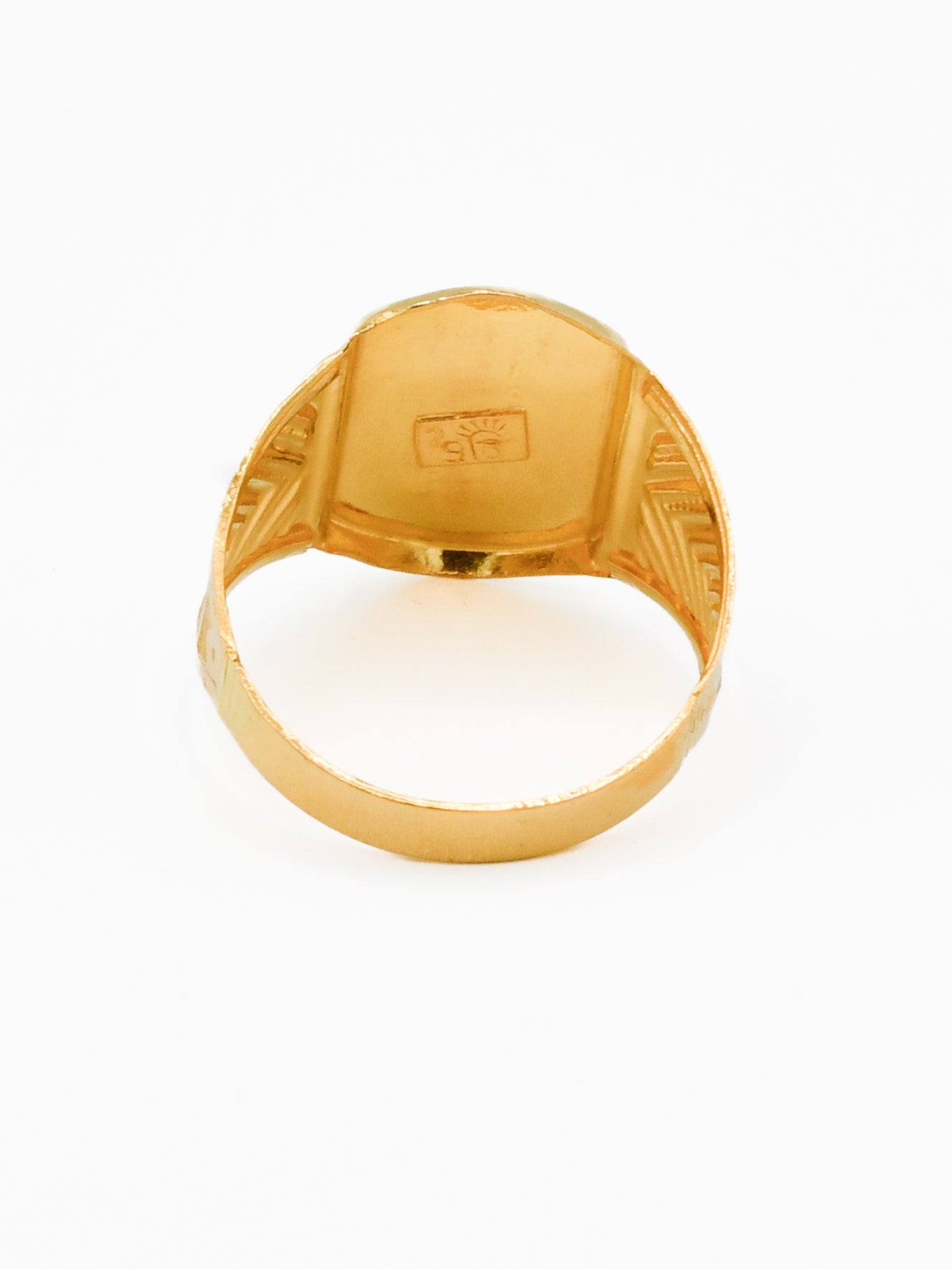 22ct Gold Mens Ring 3.13 GMS - Roop Darshan