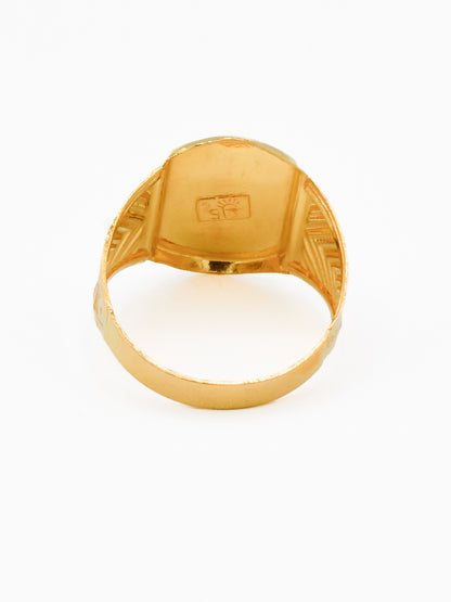 22ct Gold Mens Ring 3.13 GMS - Roop Darshan