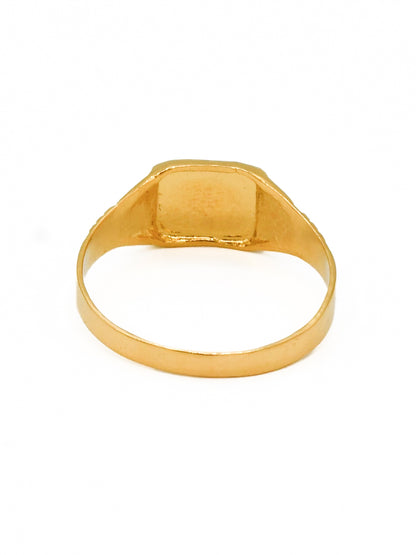 22ct Gold Mens Ring - Roop Darshan