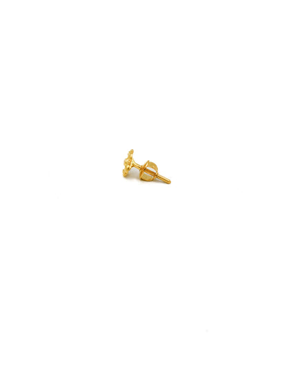 22ct Gold Stud Earrings - Roop Darshan