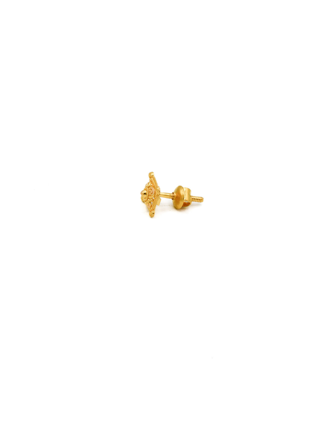 22ct Gold Stud Earrings - Roop Darshan