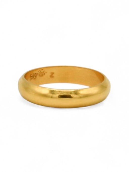 22ct Gold Plain Band Ring