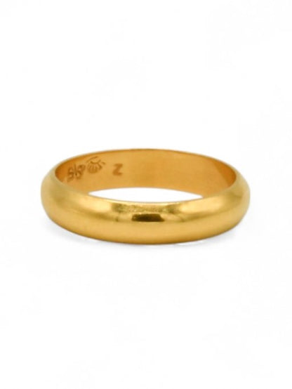 22ct Gold Plain Band Ring