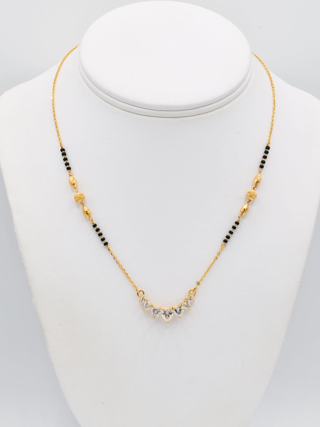 22ct Gold CZ Mangal Sutra