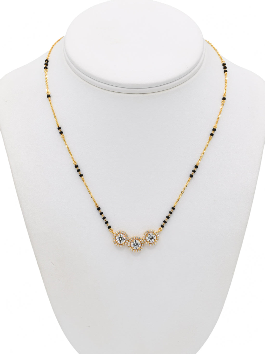 22ct Gold CZ Mangal Sutra