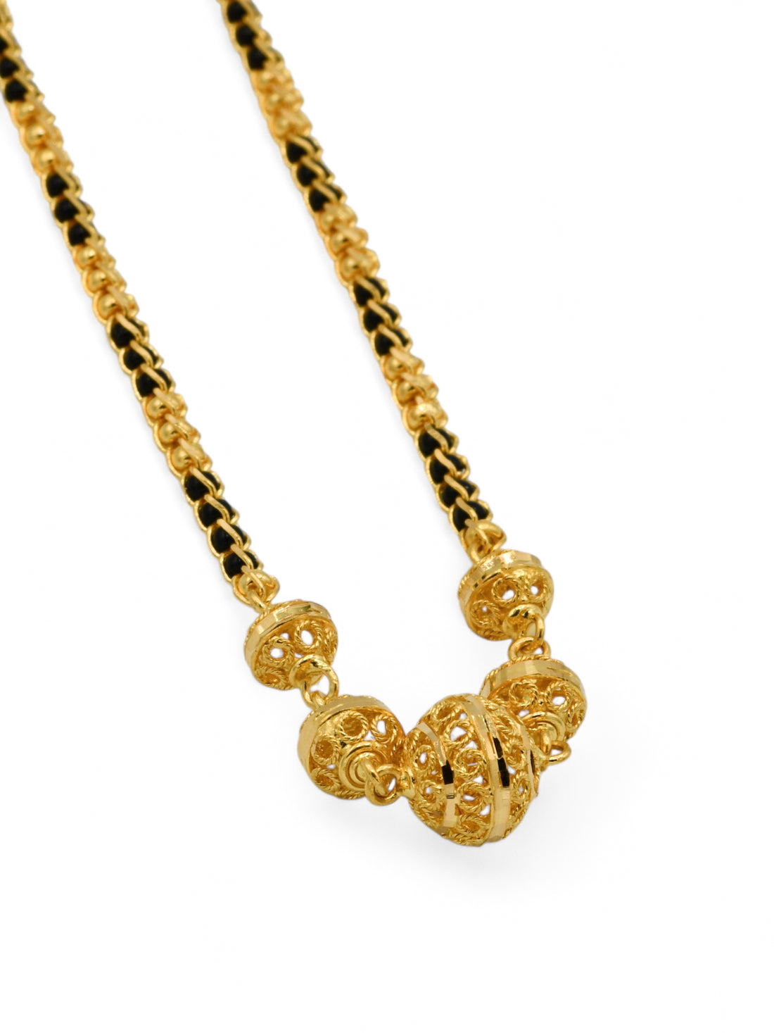 22ct Gold Ball Mangal Sutra