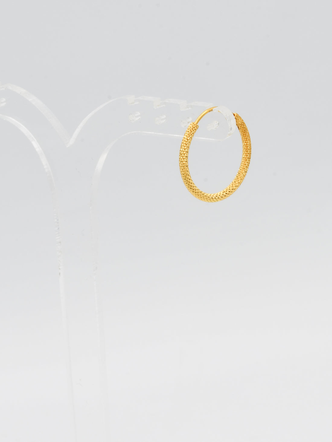 22ct Gold Hammered Bali