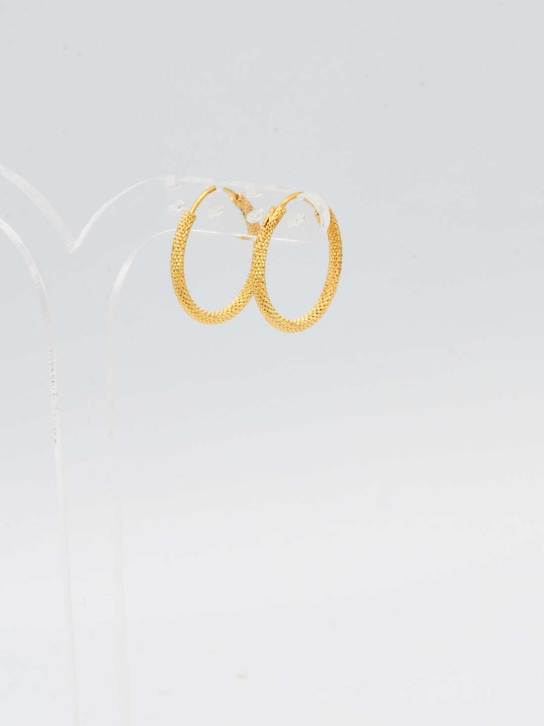 22ct Gold Hammered Bali