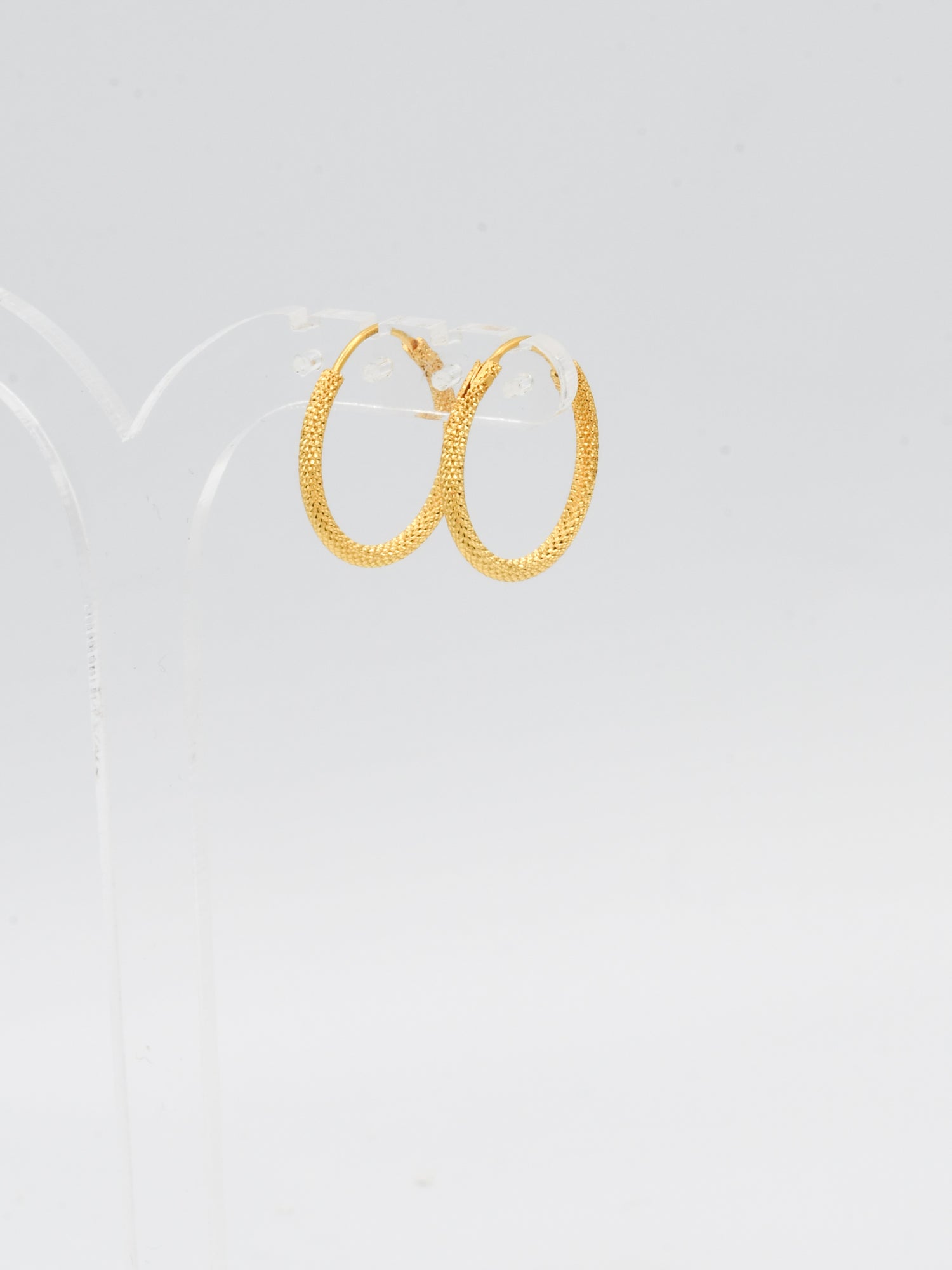 22ct Gold Hammered Bali