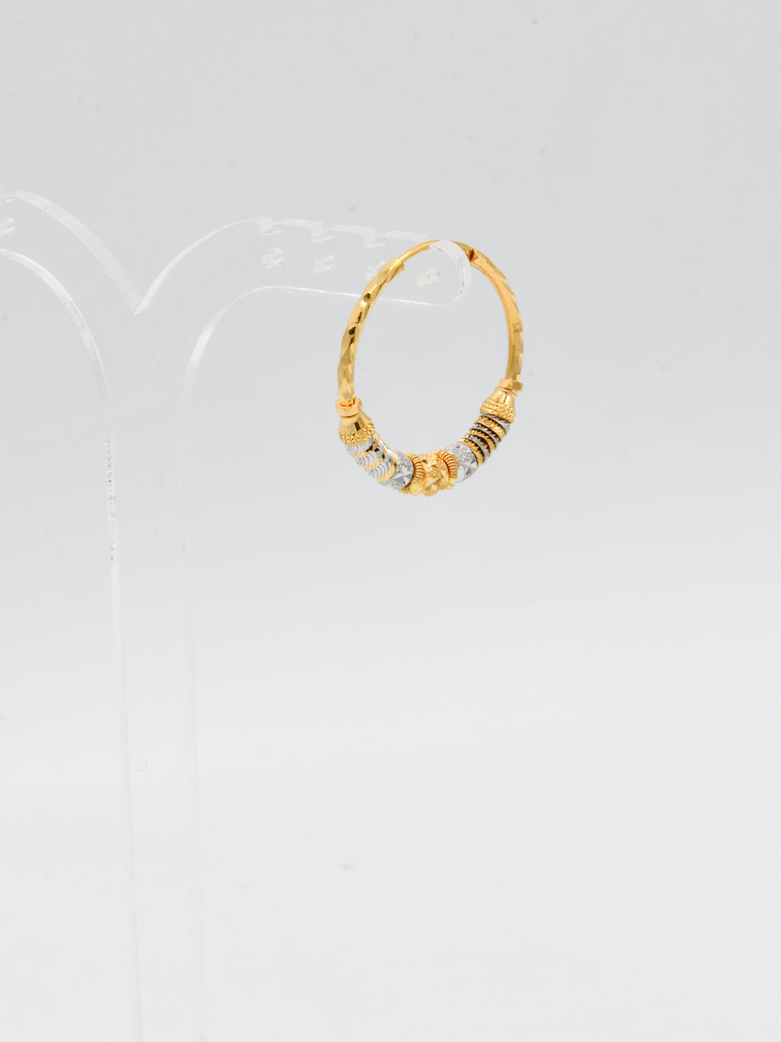 22ct Gold Two Tone Ball Bali