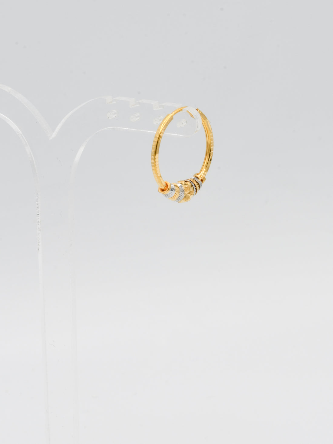 22ct Gold Two Tone Ball Bali
