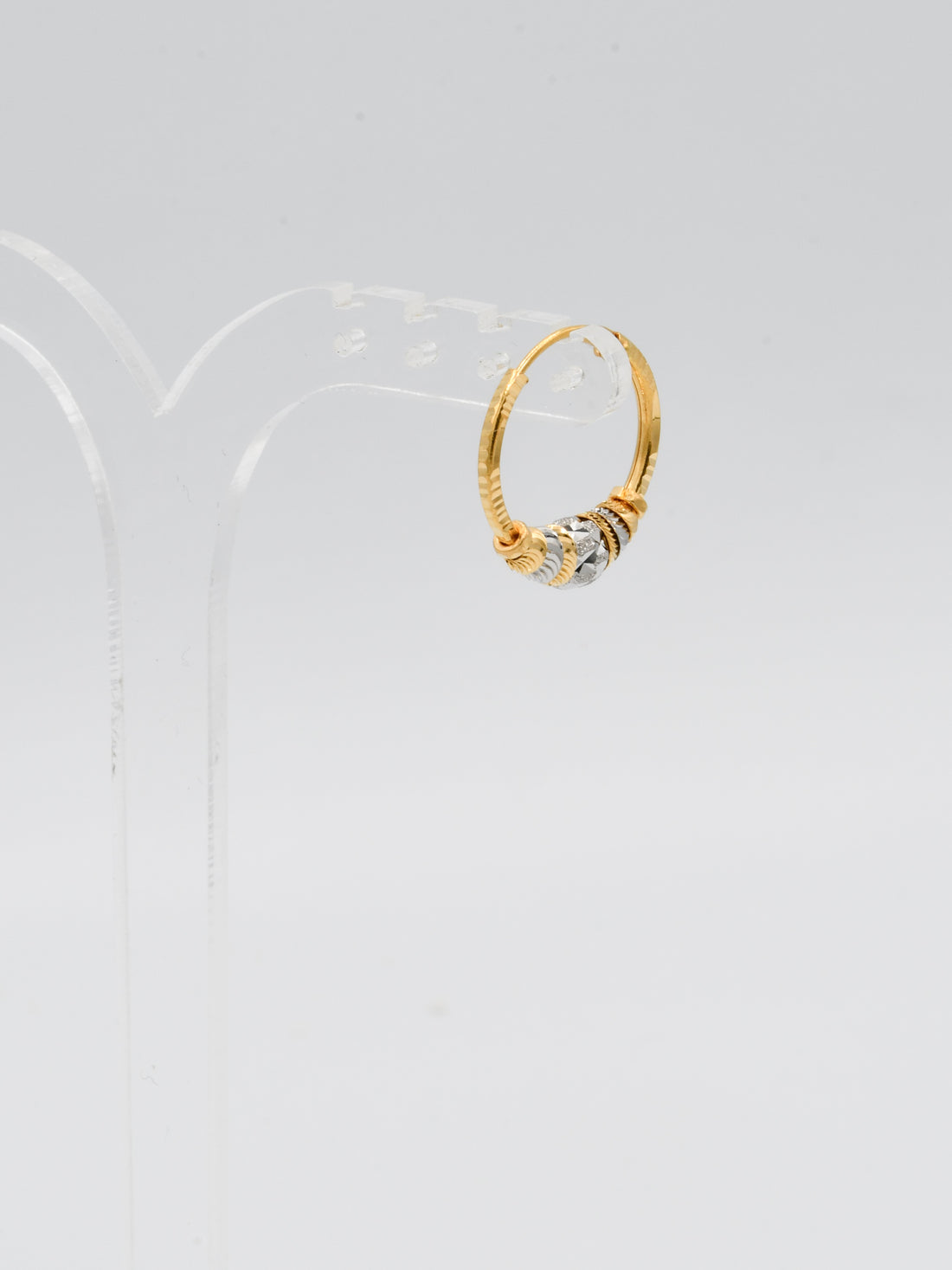 22ct Gold Two Tone Ball Bali