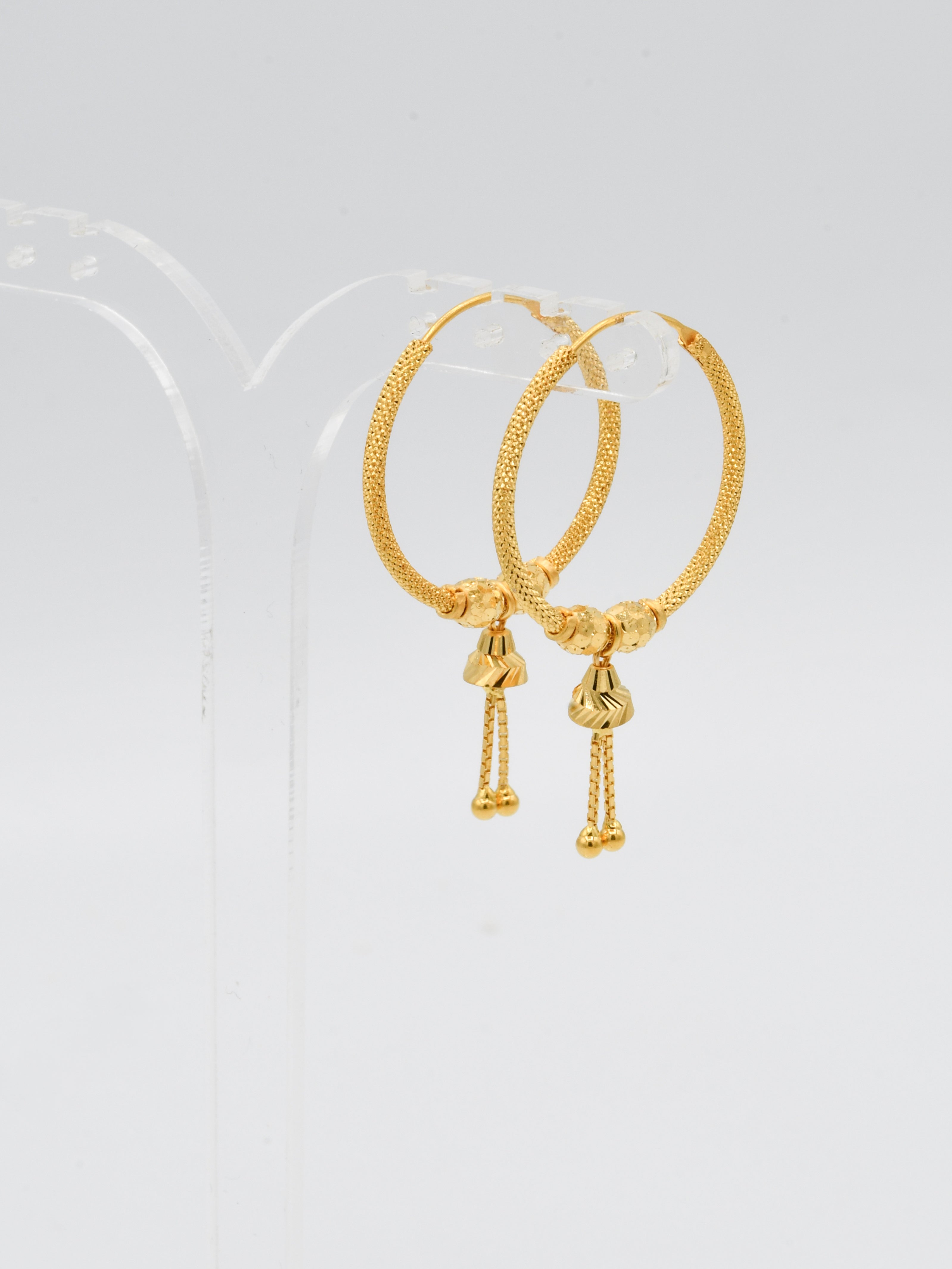 22ct Gold Ball Bali - Roop Darshan