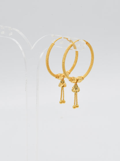 22ct Gold Ball Bali - Roop Darshan