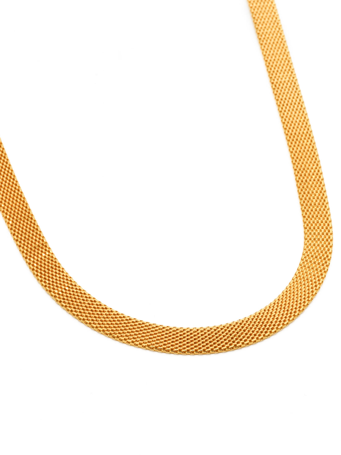 22ct Gold Hollow Mens Chain - Roop Darshan