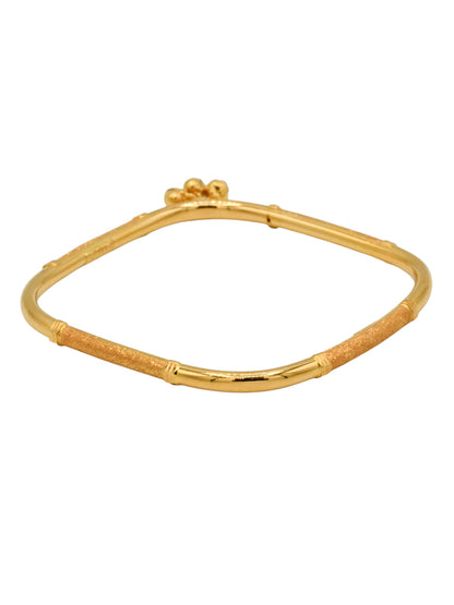 22ct Gold Square Bangle