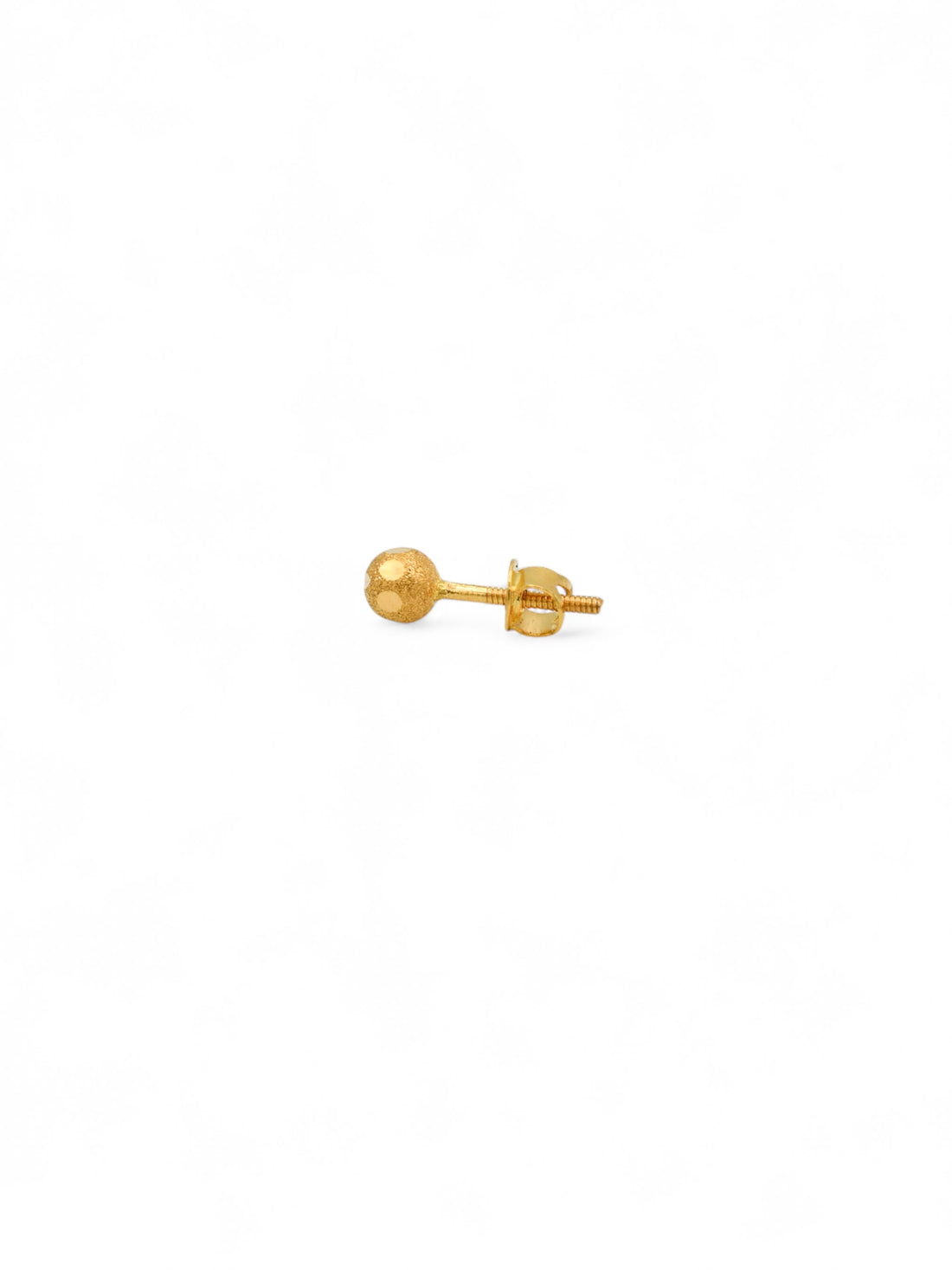22ct Gold Ball Stud Earrings