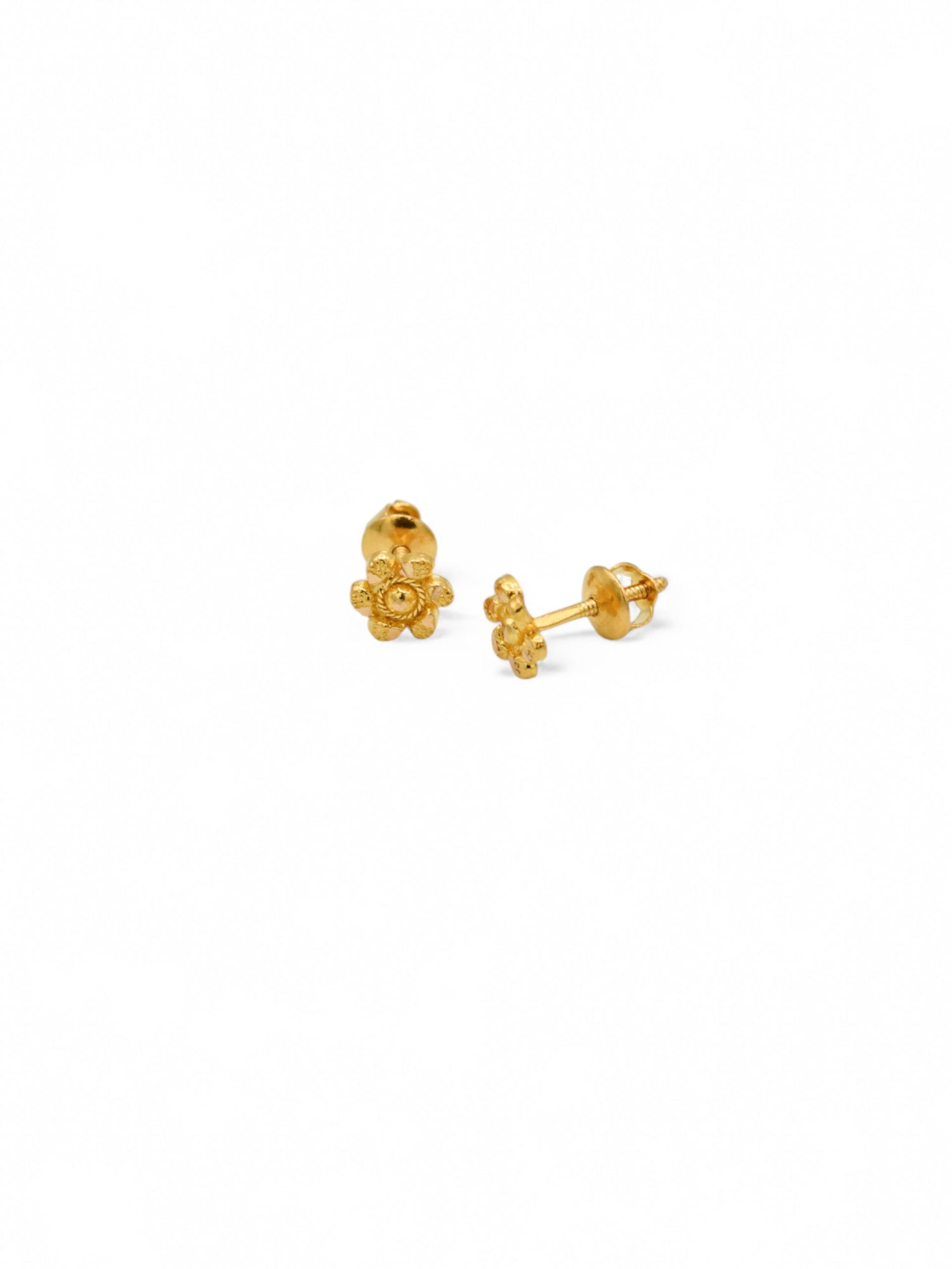 22ct Gold Stud Earrings