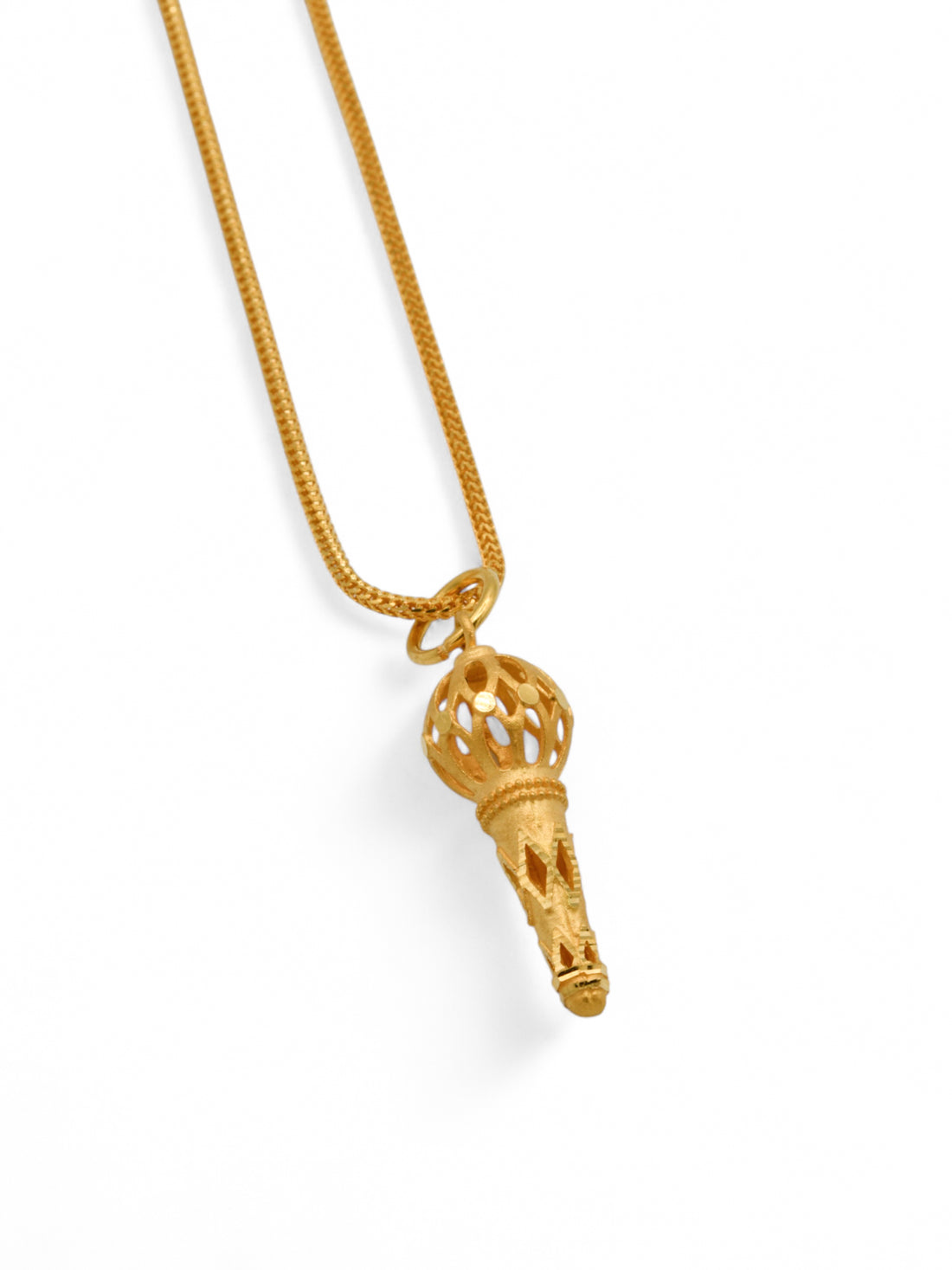 22ct Gold Gada Pendant
