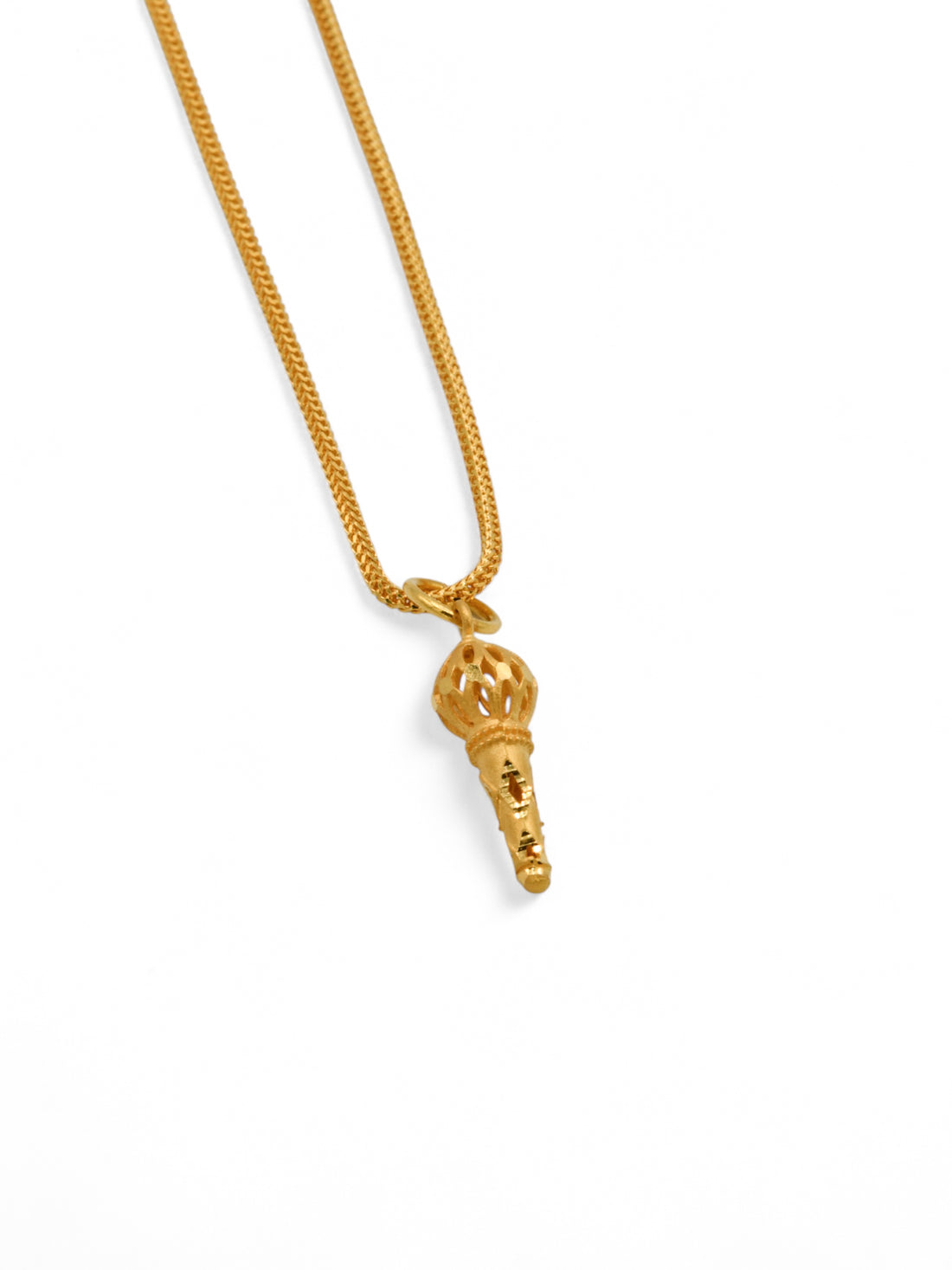 22ct Gold Gada Pendant