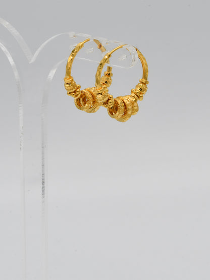 22ct Gold Ball Bali - Roop Darshan