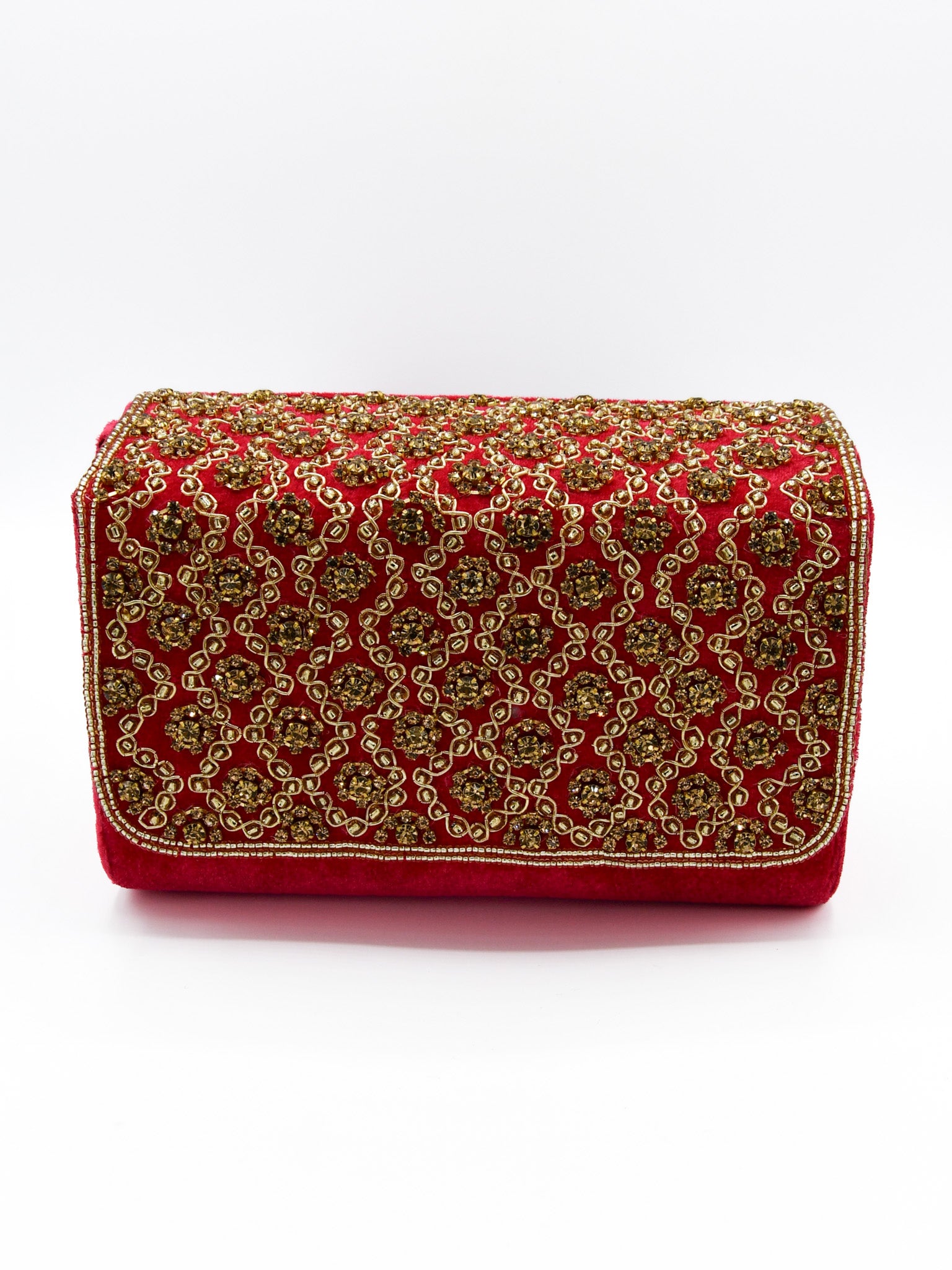 Ladies Fancy Stone Work Handbag - Roop Darshan