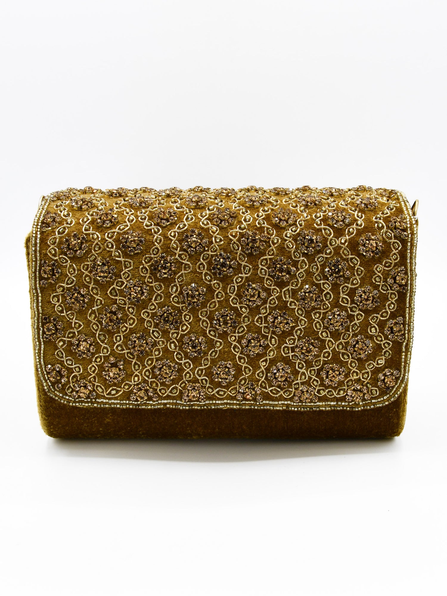 Ladies Fancy Stone Work Handbag - Roop Darshan