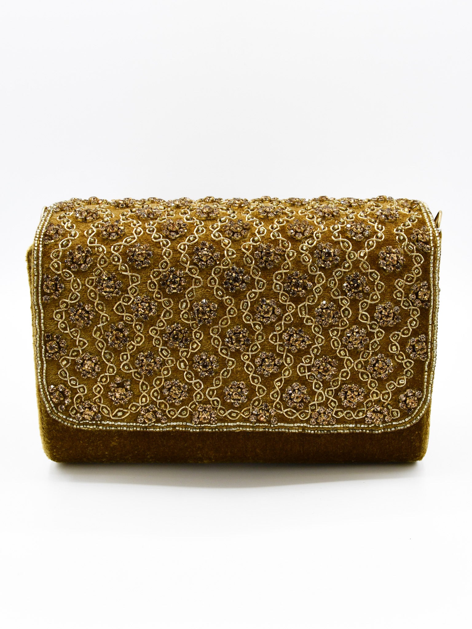 Ladies Fancy Stone Work Handbag - Roop Darshan