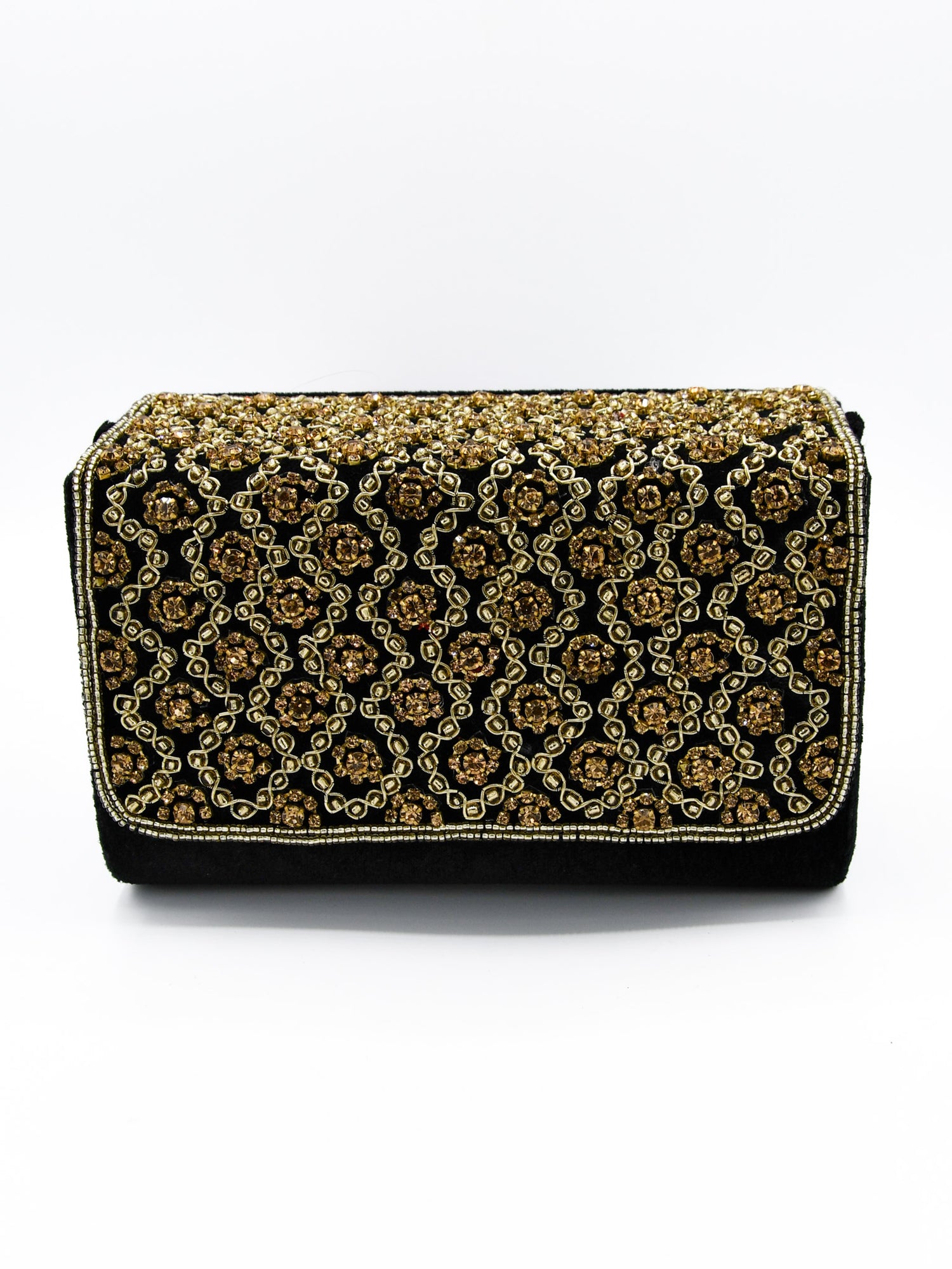 Ladies Fancy Stone Work Handbag - Roop Darshan