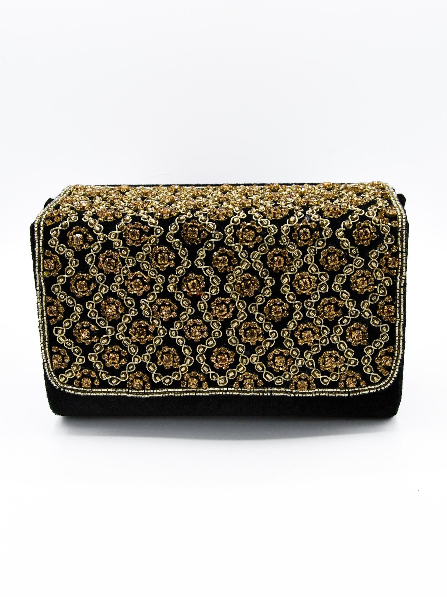 Ladies Fancy Stone Work Handbag - Roop Darshan