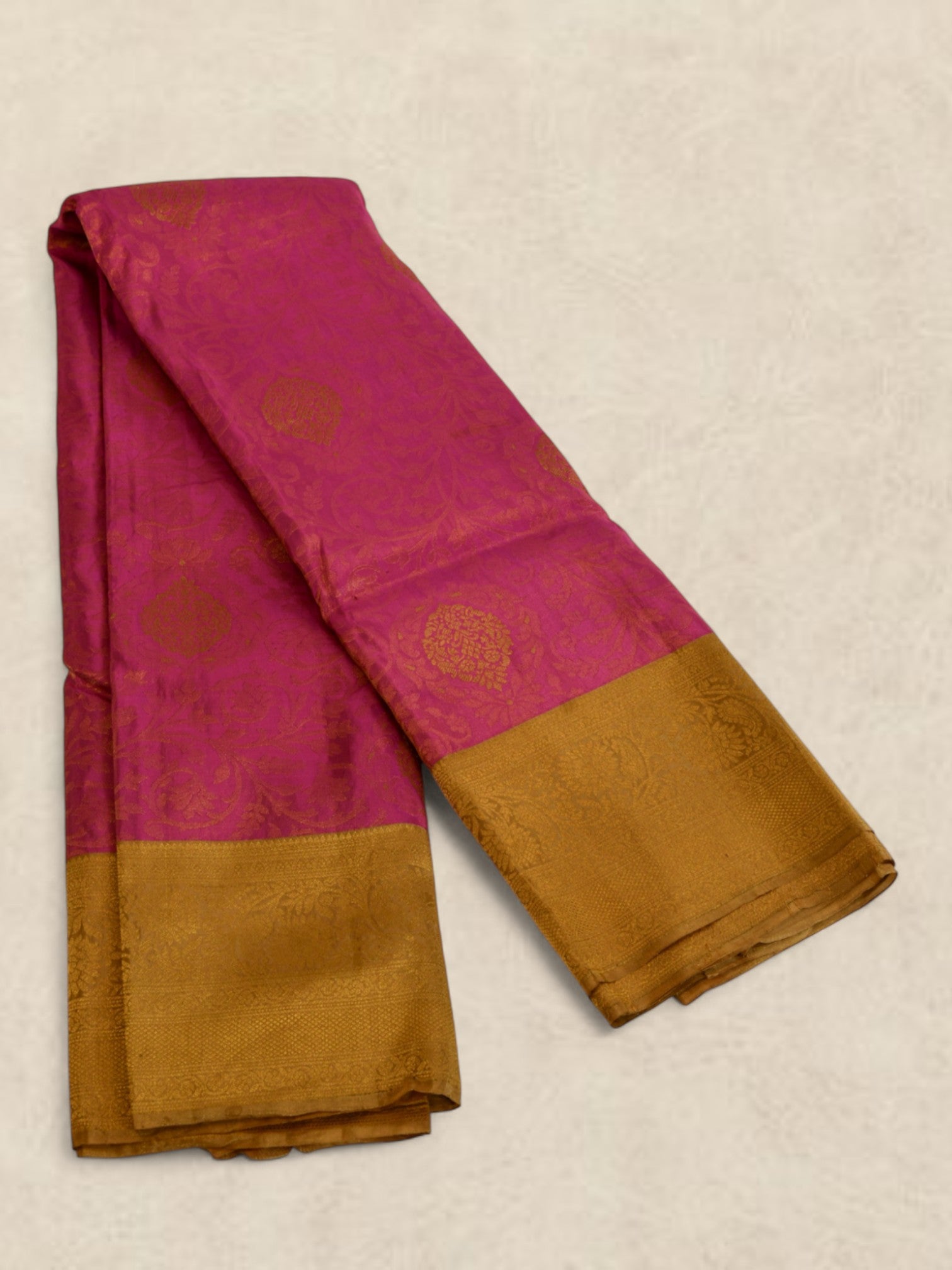 Heena Brocade Silk Saree - Roop Darshan