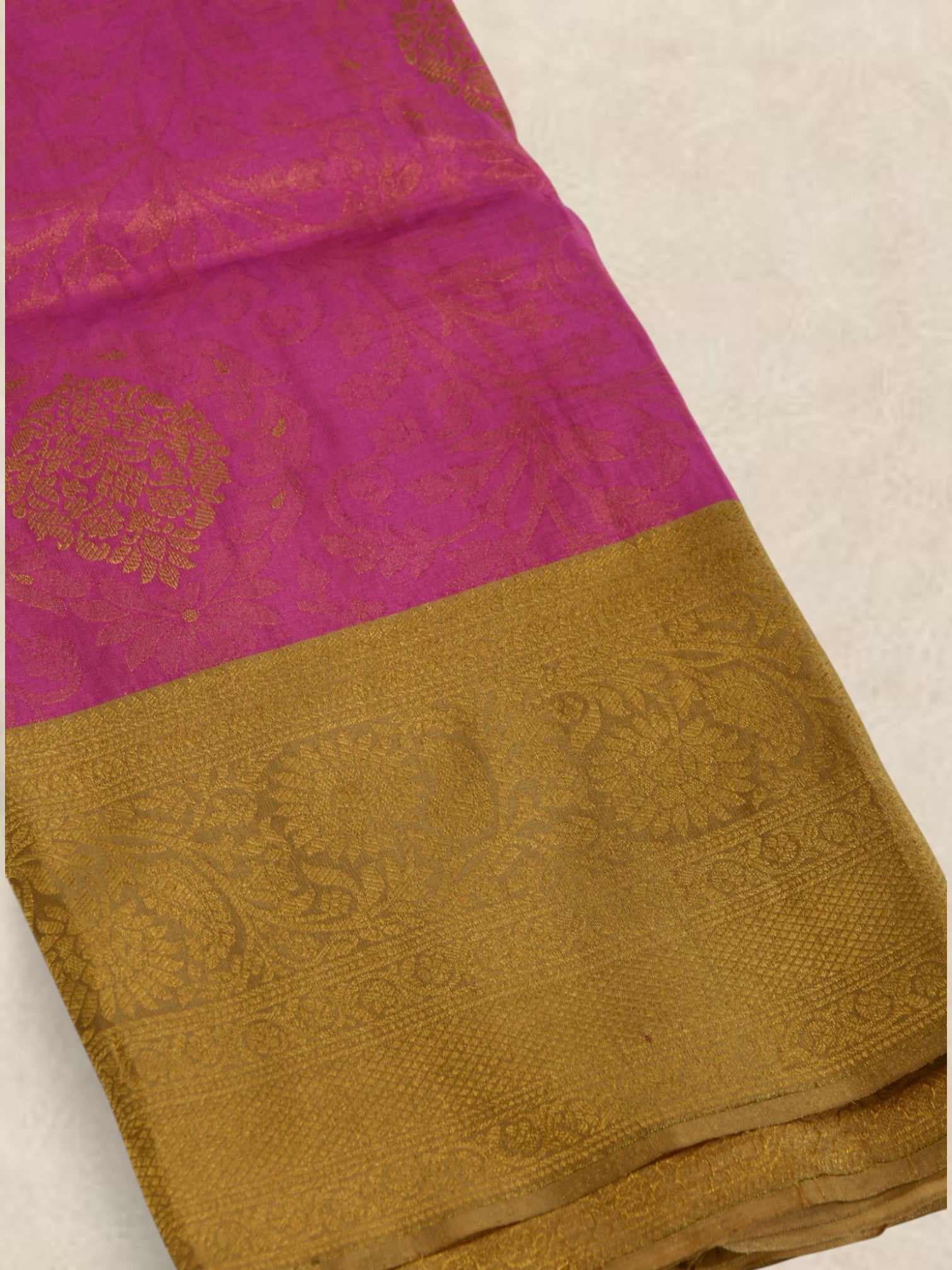 Heena Brocade Silk Saree - Roop Darshan
