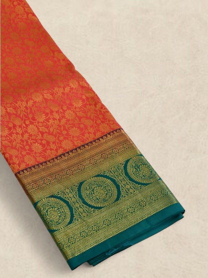Reena Brocade Silk Saree