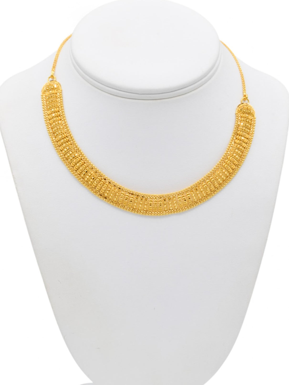 22ct Gold Necklace Set - Roop Darshan