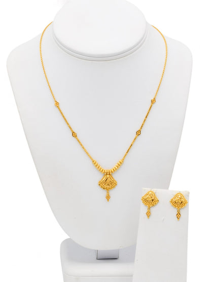 22ct Gold Necklace Set