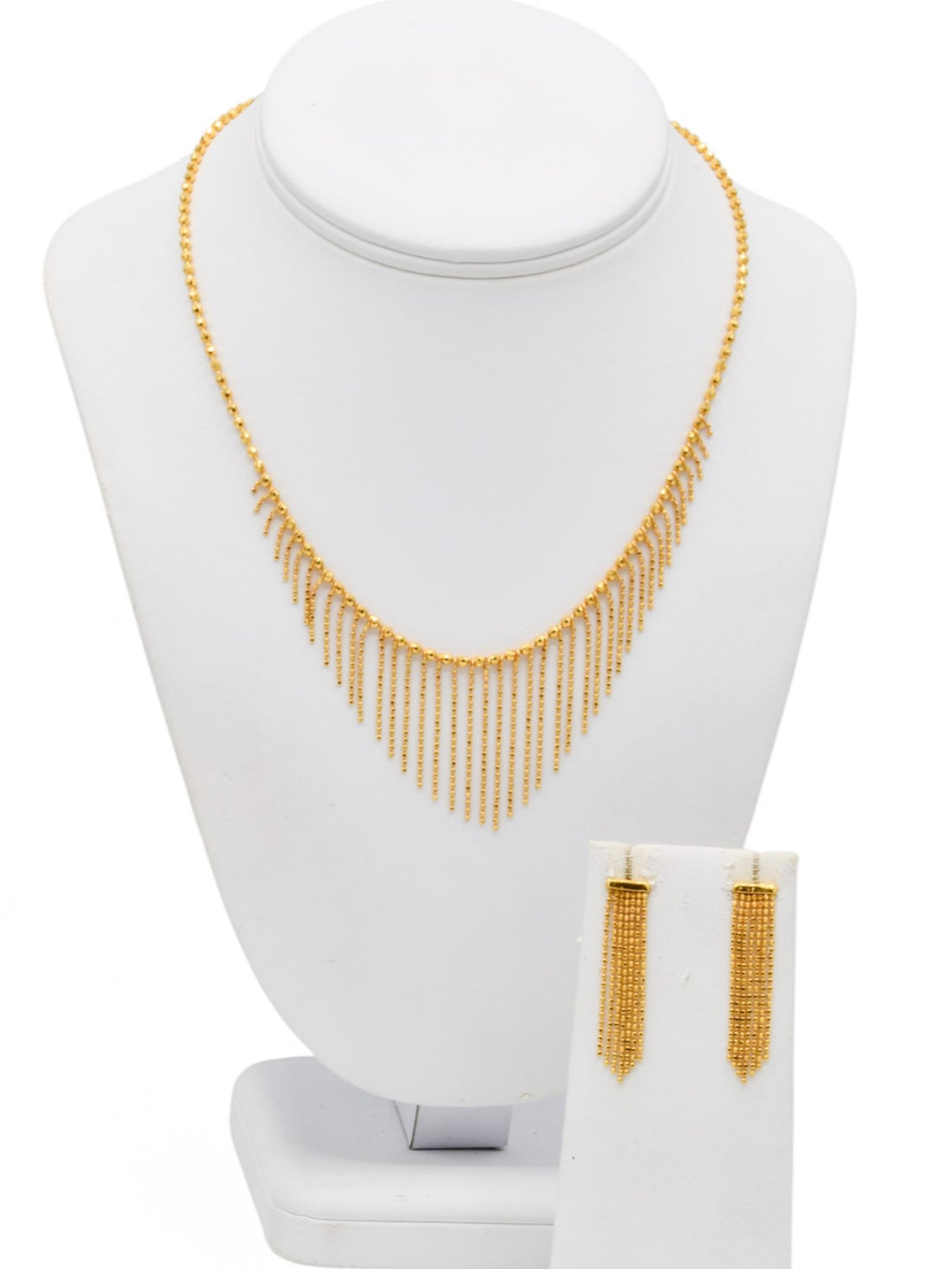 22ct Gold Ball Fancy Chain - Roop Darshan