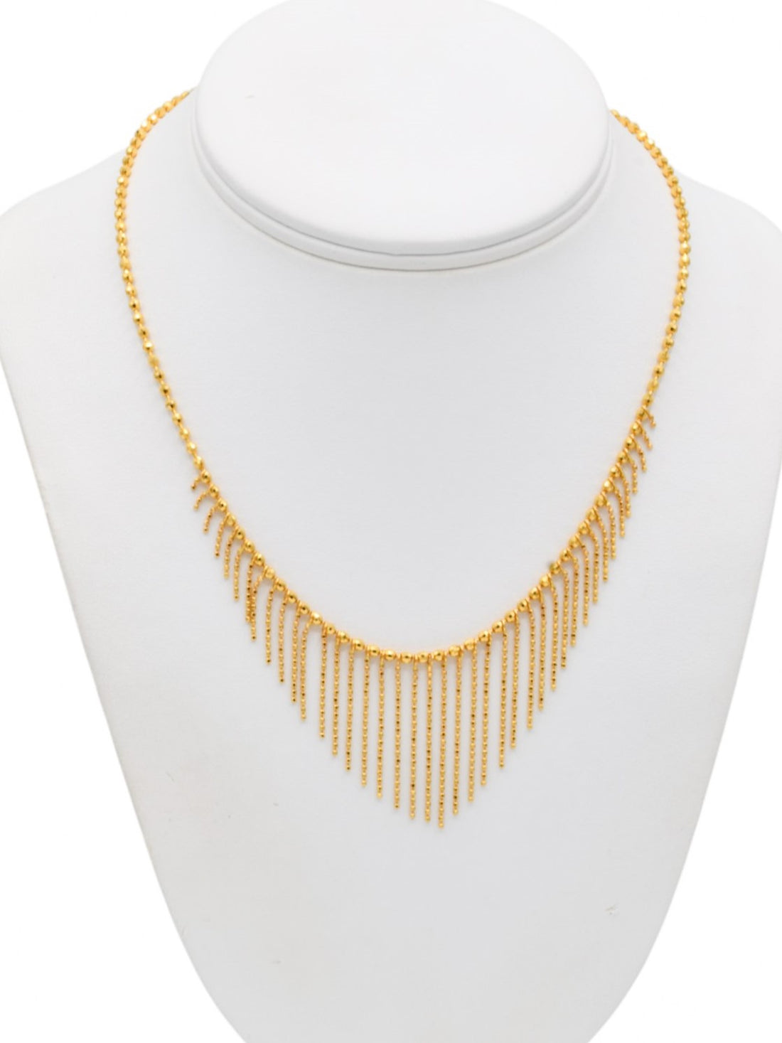 22ct Gold Ball Fancy Chain - Roop Darshan