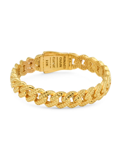 22ct Gold Curb Bangle