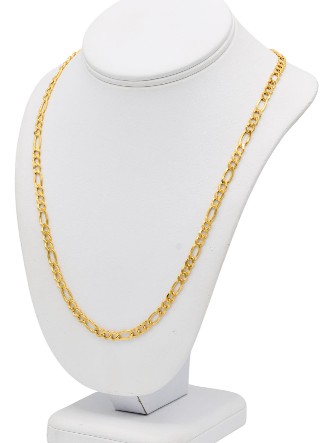 22ct Gold Hollow Figaro Chain
