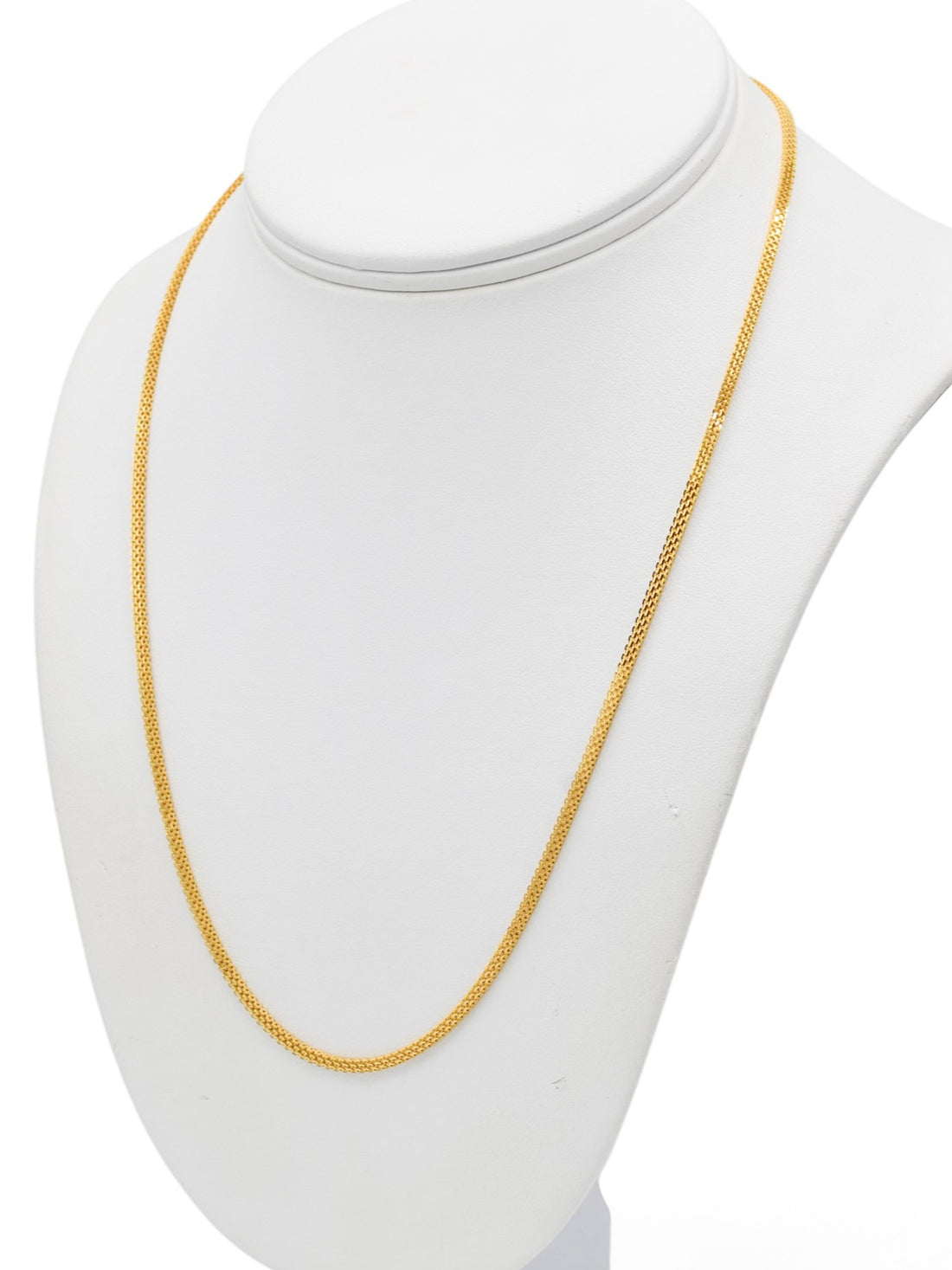 22ct Gold Flat Chain