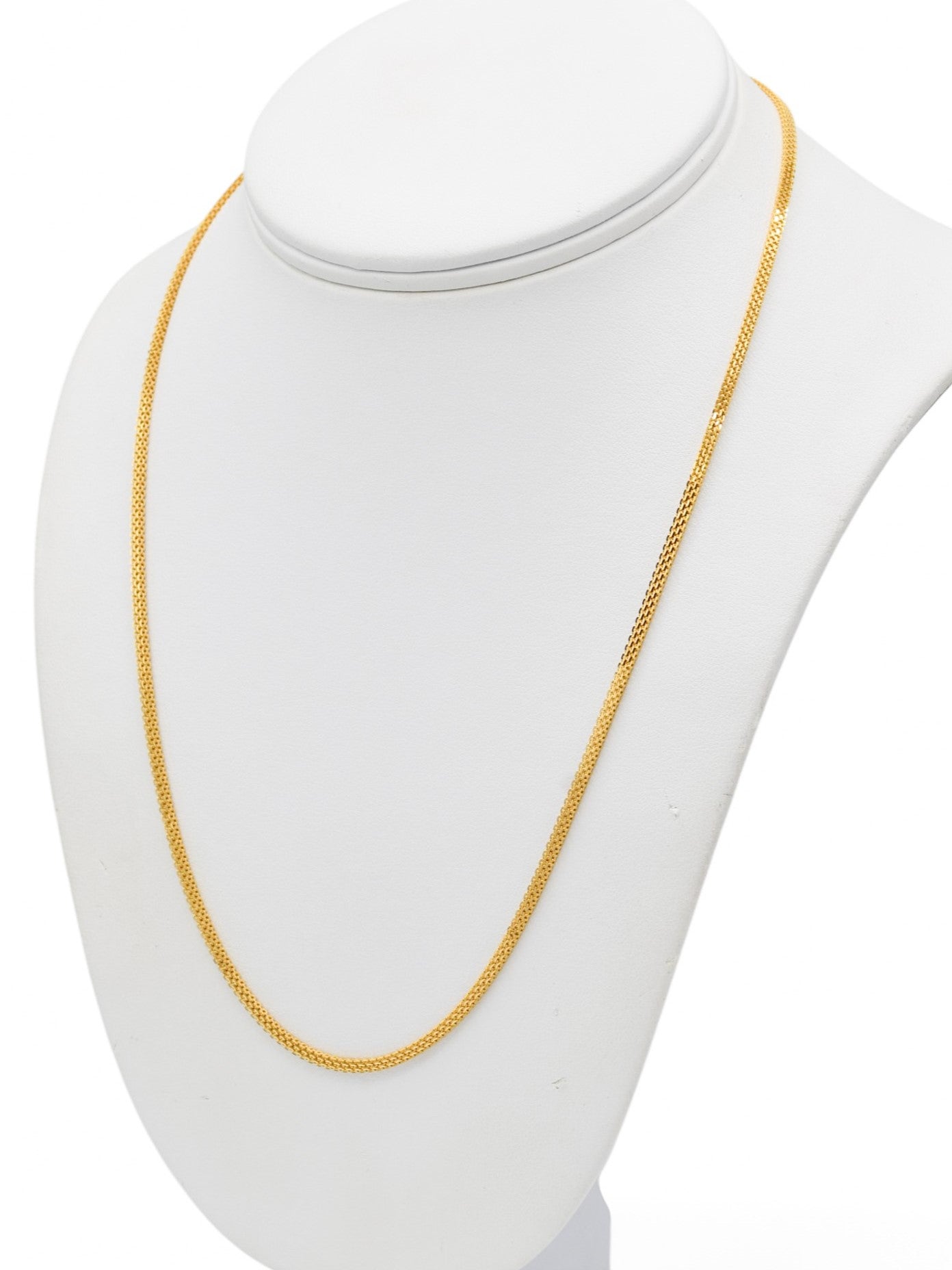 22ct Gold Flat Chain